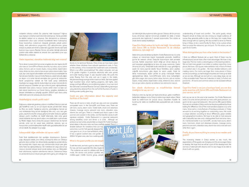 Yacht Life Travel - Nisan 2021