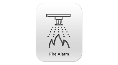 Otomatik yangın ihbar ve söndürme sistemlerini destekleyen yangın suyu deposu, pompası ve yangına dayanıklı malzemelerle  yüksek yaşam güvenirliği.