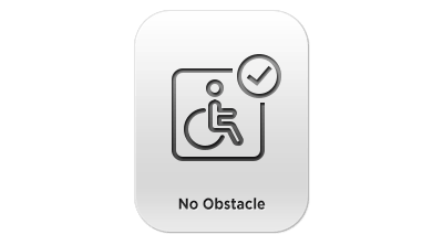 Kullanışlı asansör ve eğimler ile  hiç merdiven çıkmadan tüm tesis içerisinde dolaşabilme imkanı.